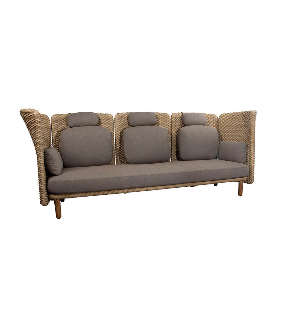 Arch 3 Seater Sofa w High Arm Backrest